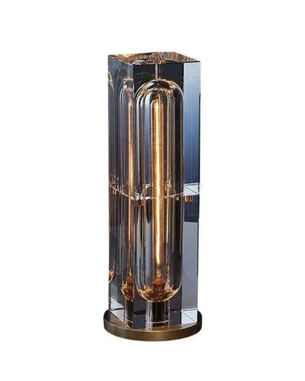 Elegant Nordic Crystal LED Desk Lamp - Adjustable Contemporary Lighting Fixture