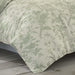Tranquil Jade Green Reversible Comforter Set - Elegant Cotton Bedding