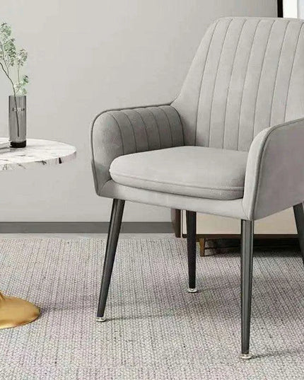 Sleek Scandinavian Metal Chair for Flexible Living