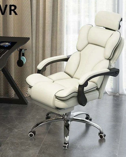 Ultimate Ergonomic Office and Gaming Chair with Adjustable Backrest and Footrest