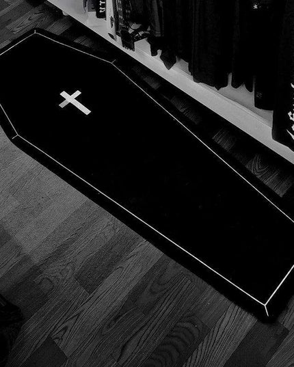 Monochrome Geometric Area Rug