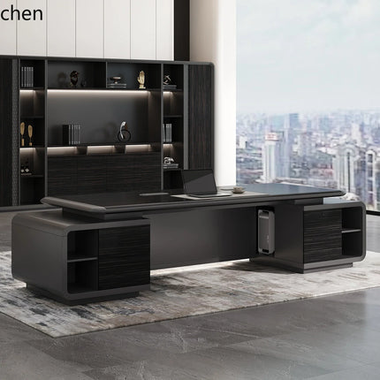 HYS senior sense manager desk office desk simple modern light luxury high-end hys-senior-sense-manager-desk-office-desk-simple-modern-light-luxury-high-end
