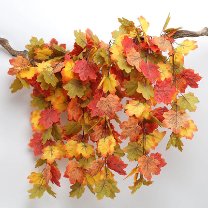 Artificial Autumn Maple Hanging Foliage, 61 cm or 75 cm, 1 Piece