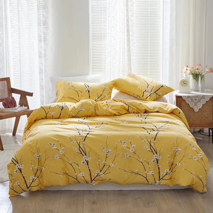 2/3Pieces Duvet Cover Queen King Full Size Flower Tree Branch Blossom Duvet Cover Bedding Setfor Bed Cover Set Bedding 2-3pieces-duvet-cover-queen-king-full-size-flower-tree-branch-blossom-duvet-cover-bedding-setfor-bed-cover-set-bedding