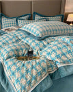 F / Queen Size 4pcs / Flat Bed Sheet