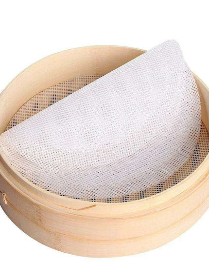 Bamboo Silicone Steamer Mat - Durable and Eco-Friendly Kitchen Must-Have for Perfectly Steamed Meals
