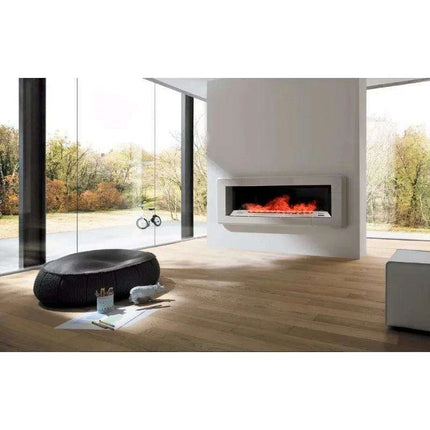 Customizable Smart Electric Fireplace Insert for Commercial Use: Sizes Ranging from 70cm to 200cm with Advanced Features
