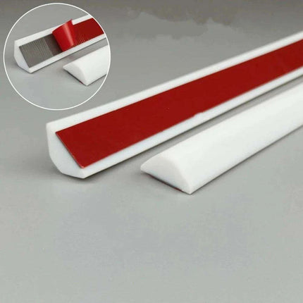 Flexible Silicone Water Barrier Strips for Kitchen and Bathroom Control