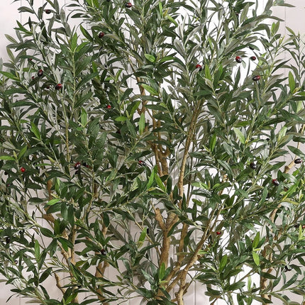 Artificial Tall Olive Tree 210CM To 240CM Faux Lifelike Olive Tree Pot