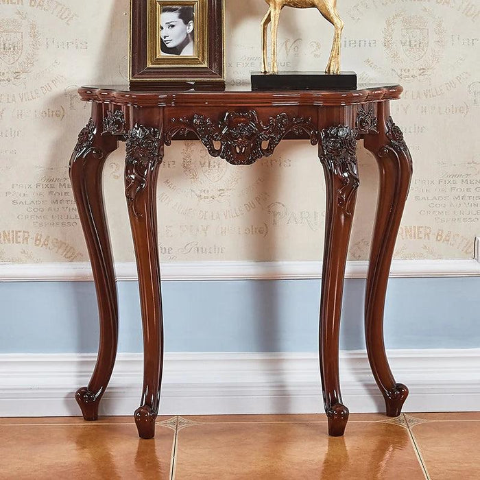 Retro Elegance Console Table - Vintage Side Table for Stylish Home Decor