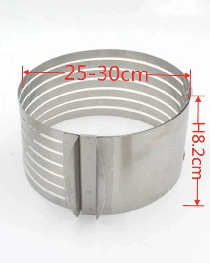 Versatile Stainless Steel Cake Slicing Set for Perfect Layered Creations