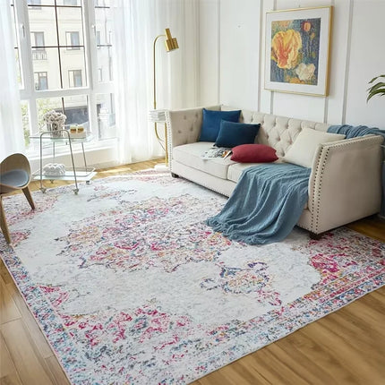 Bohemian Vintage Soft Area Rug — Non-Slip, Multi-Size | Très Élite