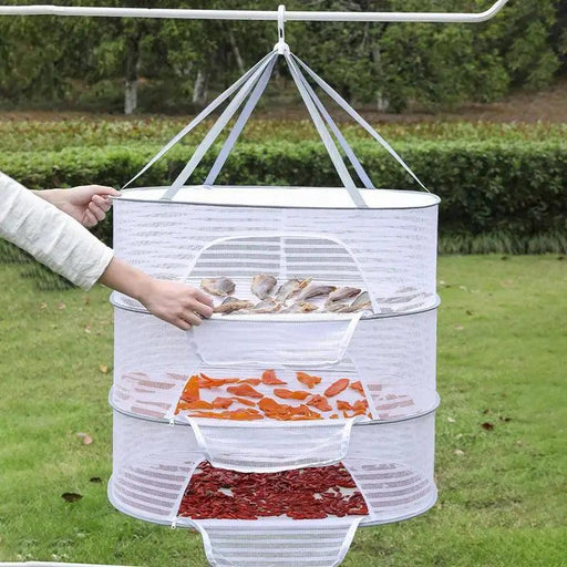 Foldable Mesh Steel Wire Drying Rack for Quick Drying