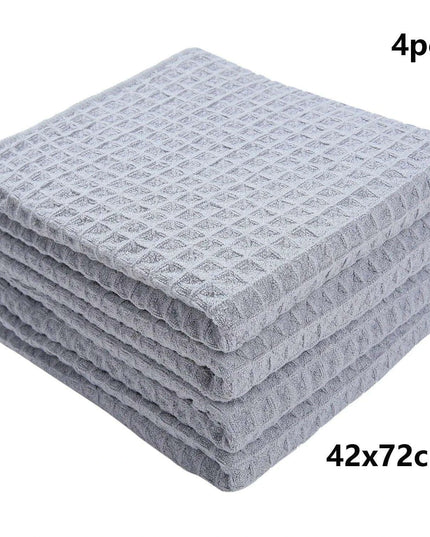 Homaxy Ultra-Soft 6-Pack Microfiber Cleaning Towels - Multi-Purpose Kitchen Essentials