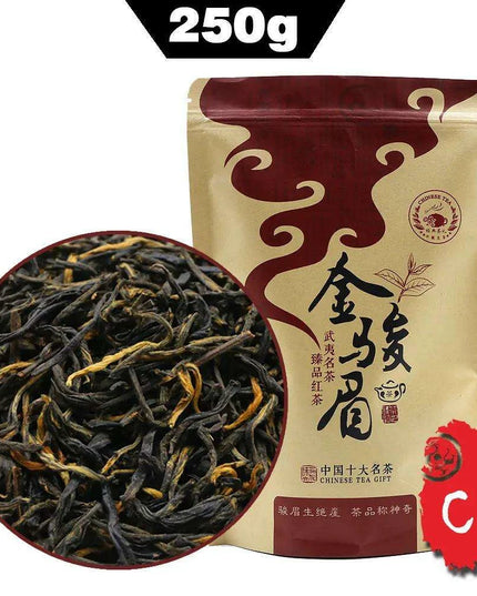 Wuyi Lapsang Souchong Tea: Authentic Chinese Black Tea in Freshness-Preserving Pouch