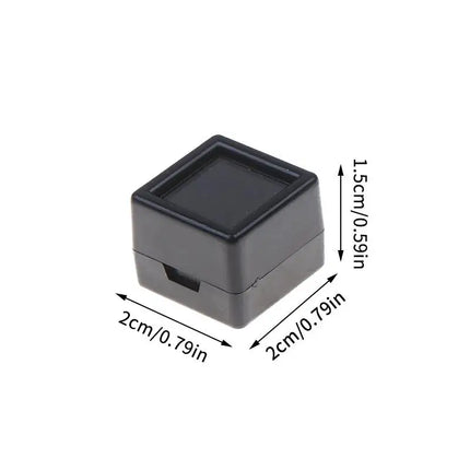 Leisure Loft Jewelry Organizer Box - Transparent Display, 10 Pack