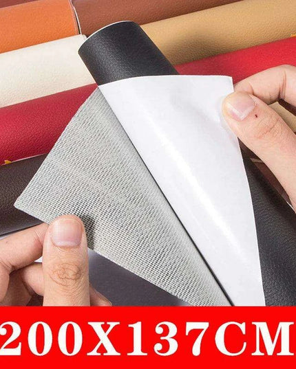 Self-Adhesive PU Leather Restoration Patch for Quick Furniture and Bag Repairs