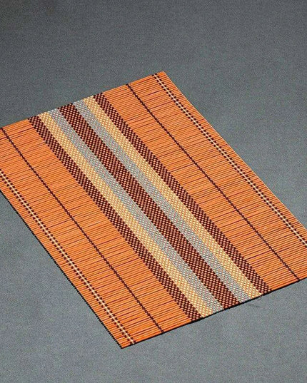 Sustainable Bamboo Dining Set – Elegant, Waterproof, and Heat-Resistant Placemats and Coasters for Every Occasion