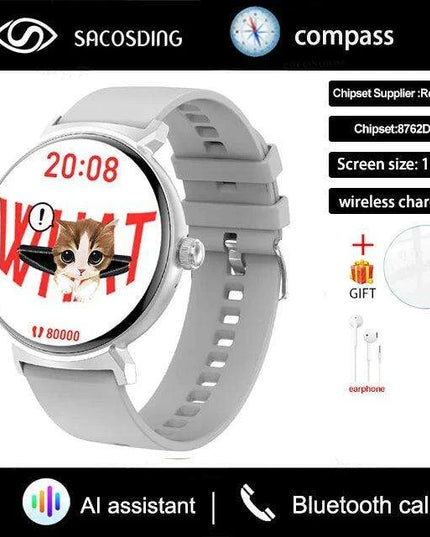 Smart Bluetooth Calling Fitness Tracker Smartwatch with Touchscreen