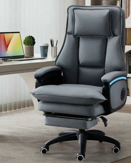 Luxurious Ergonomic Leather Executive Chair - Experience Unmatched Comfort for Long Hours