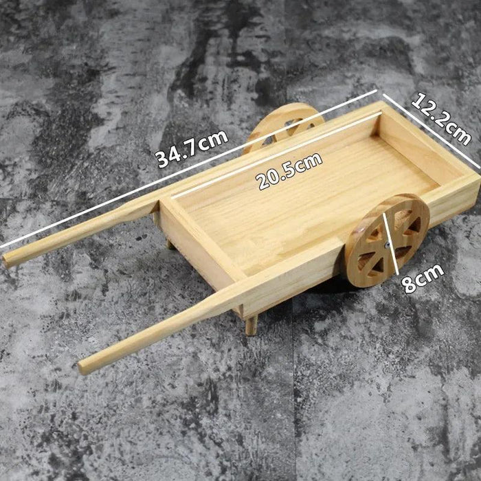 Handcrafted Wooden Sushi Serving Board - Enhance Your Culinary Presentation