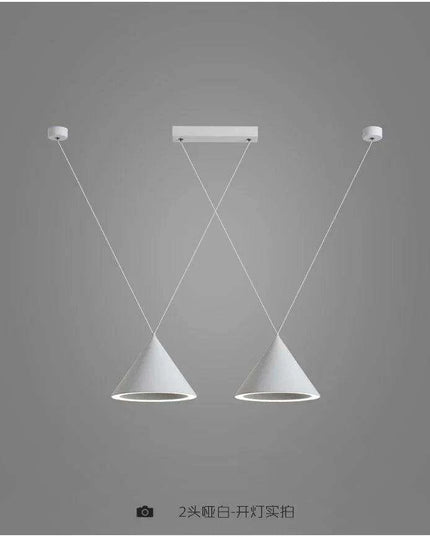 Sleek Customizable LED Pendant Light Set for Modern Kitchens and Dining Areas - Remote Control Dimming - Durable Metal Design - Easy Installation