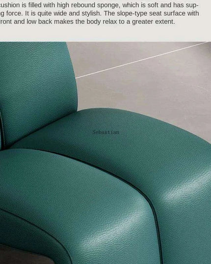 Stylish Leather Lounge Chair for Contemporary Living Areas