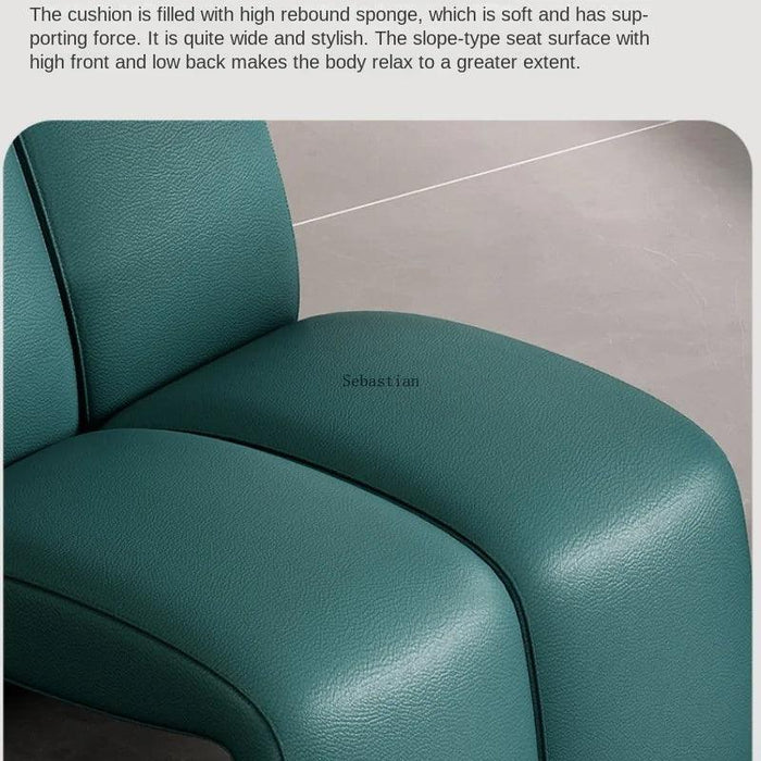 Stylish Leather Lounge Chair for Contemporary Living Areas