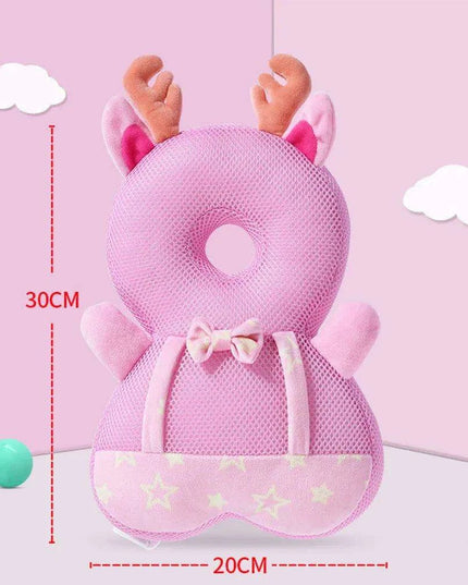 Bee-Themed Toddler Safety Backpack with Adjustable Headguard for Safe Adventures