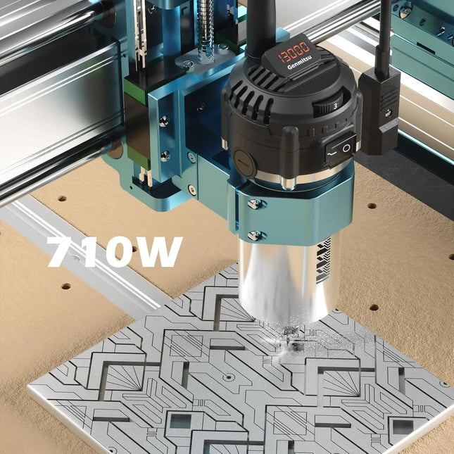 Genmitsu 4040-PRO MAX CNC Router | 710W | Linear Rail Drive | 410 x 405 x 77mm Work Area