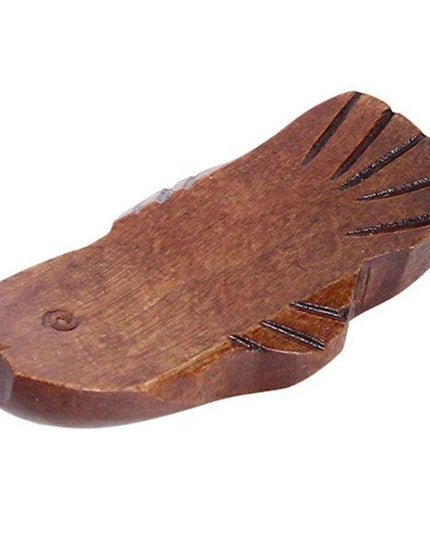 Charming Pillow-Shaped Wooden Chopstick Holder - Elegant Japanese Dining Essential