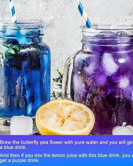 Vibrant Blue Butterfly Pea Tea - Nourish Immunity and Enhance Skin Radiance