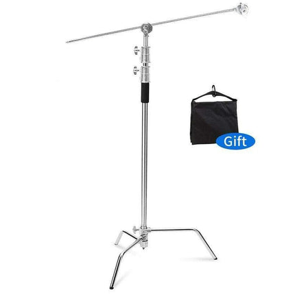 Selens Professional Adjustable C-Stand for Photographers and Videographers - Heavy Duty Aluminum Tripod Support - Très Elite