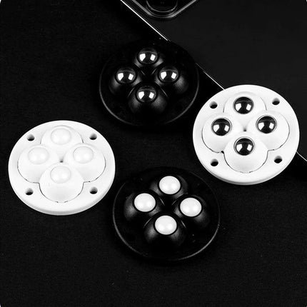 Self-Adhesive 360° Rotating Mini Caster Wheels - 4/8 Pack Universal Mobility Solution for Easy Movement of Trash Bins and Storage Boxes - Très Elite