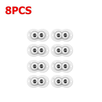 Self-Adhesive 360° Rotating Mini Caster Wheels - 4/8 Pack Universal Mobility Solution for Easy Movement of Trash Bins and Storage Boxes - Très Elite