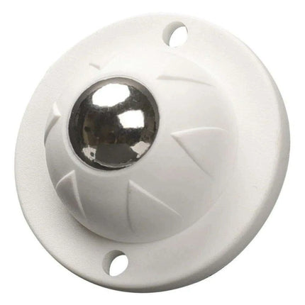 Self-Adhesive 360° Swivel Caster Wheels - Mini Stainless Steel Furniture Rollers with Universal Ball Mechanism..