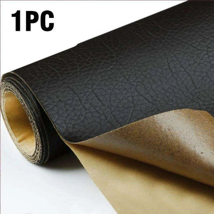 Self-Adhesive PU Leather Restoration Patch for Quick Furniture and Bag Repairs..