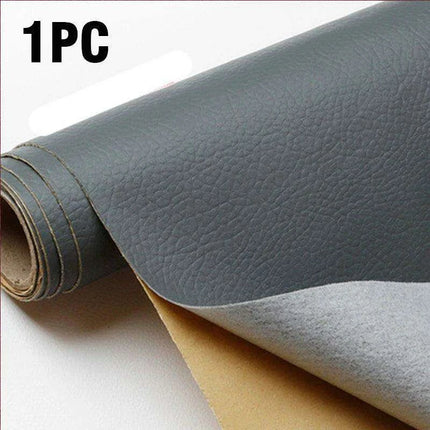 Self-Adhesive PU Leather Restoration Patch for Quick Furniture and Bag Repairs..