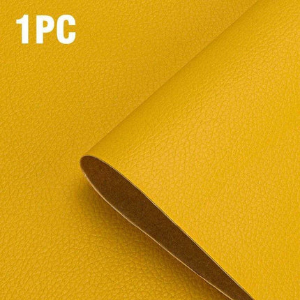 Self-Adhesive PU Leather Restoration Patch for Quick Furniture and Bag Repairs - Très Elite