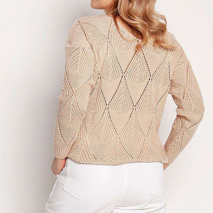 Sensual Sheer Knit Pullover - Très Elite