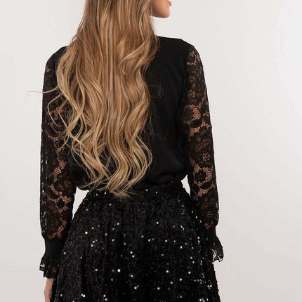 Sequin Short Skirt 203766 Elegant Formal Party Wear - Très Elite