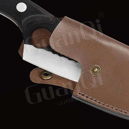 Serbian Artisan Steel Chef Knife Set with Comfortable Wooden Handles - Unmatched Quality Blades - Très Elite