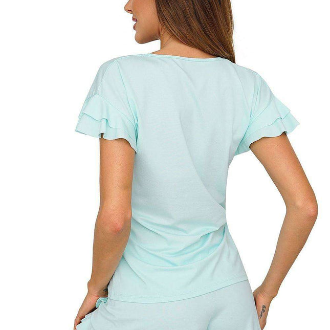 Serene Dreams Cotton Pajama Set for Trendsetters