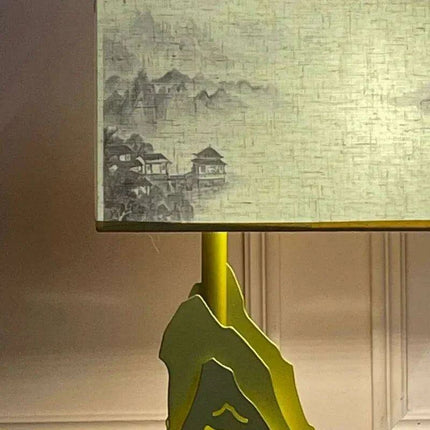 Serene Illumination: Stylish Zen-Inspired Table Lamp for Home Serenity - Très Elite