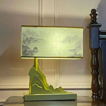 Serene Illumination: Stylish Zen-Inspired Table Lamp for Home Serenity - Très Elite