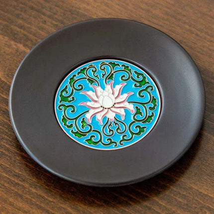 Serene Zen-Style Kung Fu Tea Coasters - Stylish Heat-Resistant Mats for Enhanced Beverage Experience..
