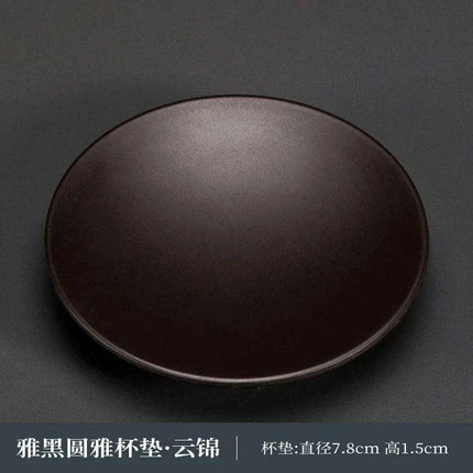 Serene Zen-Style Kung Fu Tea Coasters - Stylish Heat-Resistant Mats for Enhanced Beverage Experience - Très Elite