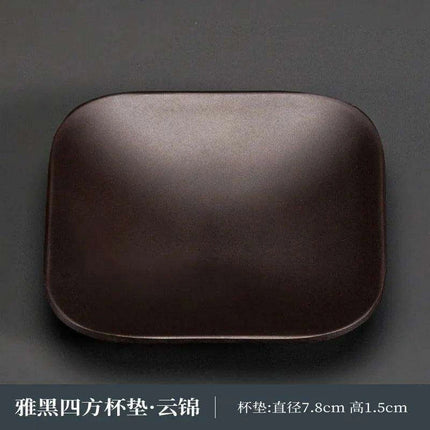 Serene Zen-Style Kung Fu Tea Coasters - Stylish Heat-Resistant Mats for Enhanced Beverage Experience - Très Elite