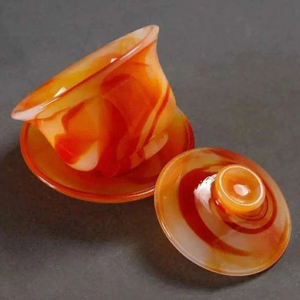 Serenity Jade Kung Fu Tea Set: Artisan Harmony Collection - Très Elite