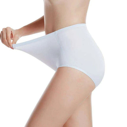 Set of 4 pcs - Silky Soft High Waist Seamless Underwear for Women - Breathable Plus Size 4XL Briefs - Très Elite